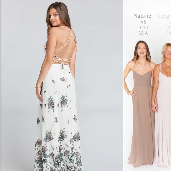 Show Me Your Mumu Goddess Godshaw Gown Floral Falls - XL - Picture 3 of 8